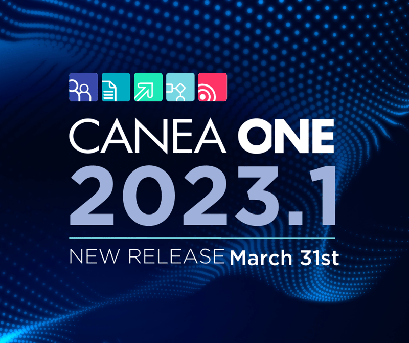 New release CANEA ONE 2023.1