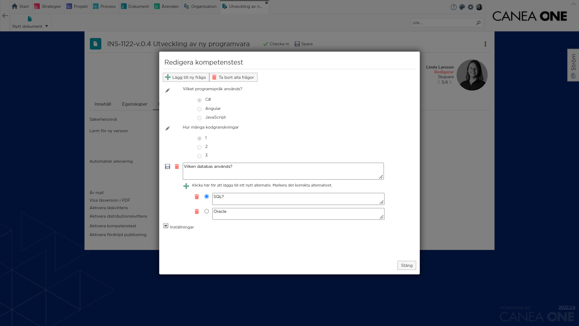 Document läst och förstått