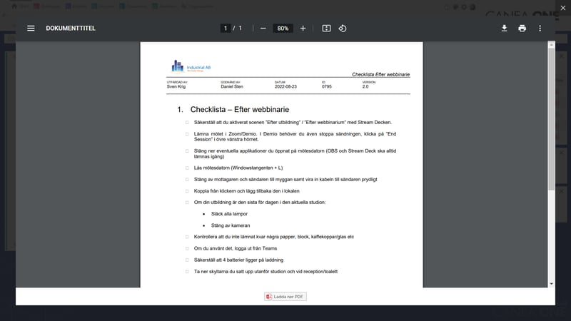 Document visa online