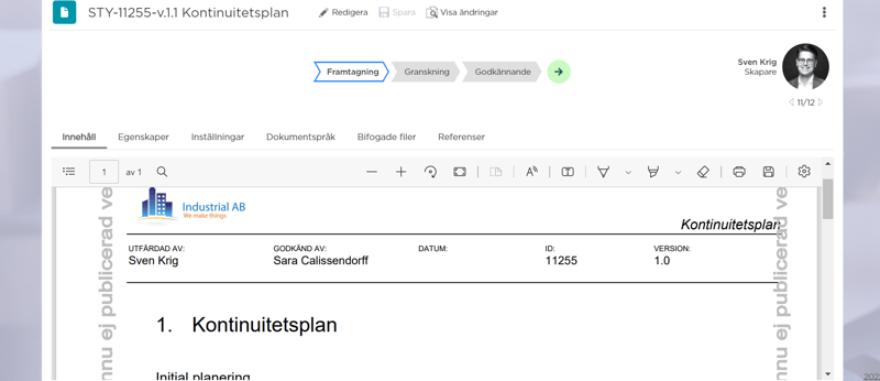 Kontinuitetsplanering