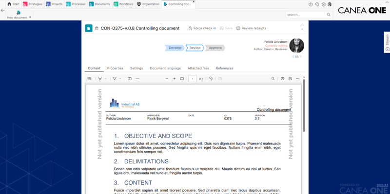LifeScience-Document mgmt