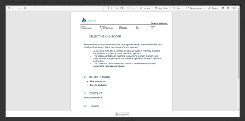 View documents online