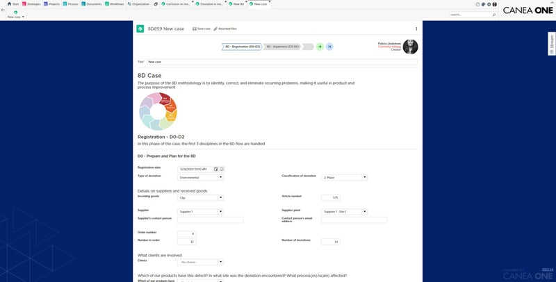 website - workflow - report easily